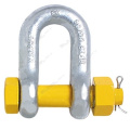 Durable Quality Rigging Hardware Forged D Shackle with Low Price